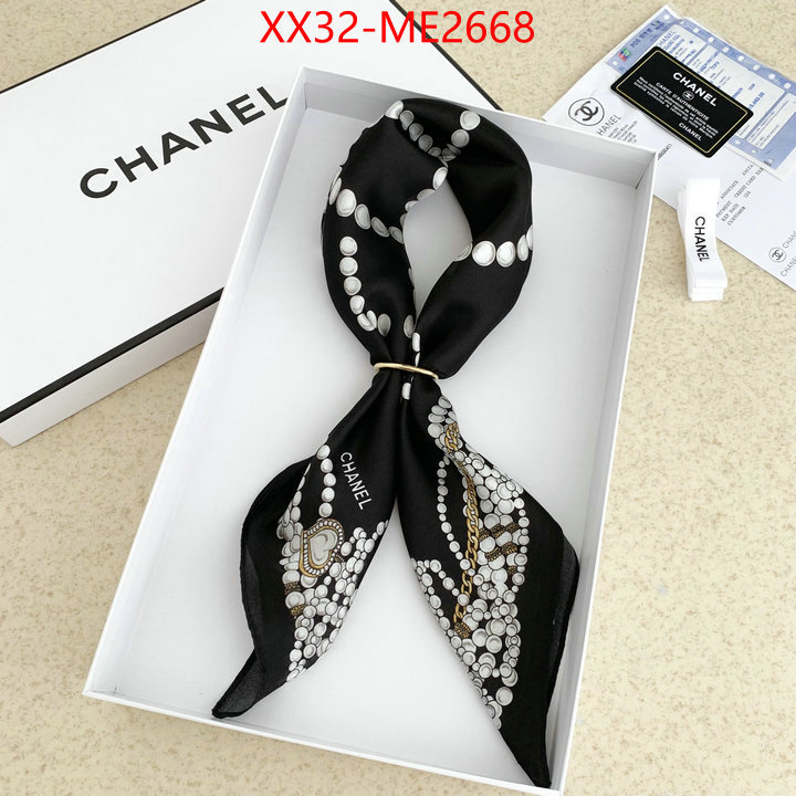 Scarf-Chanel,same as original , ID: ME2668,$: 32USD