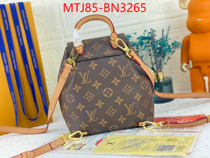 LV Bags(4A)-Backpack-,cheap online best designer ,ID: BN3265,$: 85USD