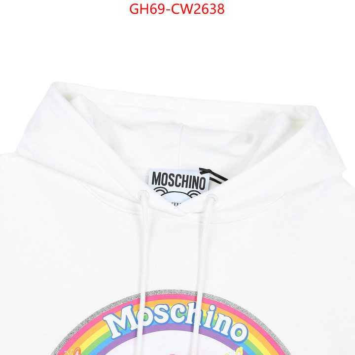 Clothing-Moschino,2023 luxury replicas , ID: CW2638,$: 69USD