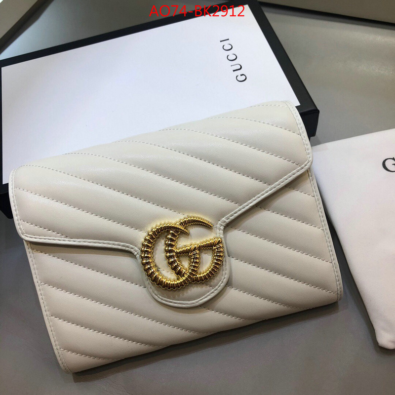 Gucci Bags(4A)-Wallet-,ID: BK2912,$:74USD