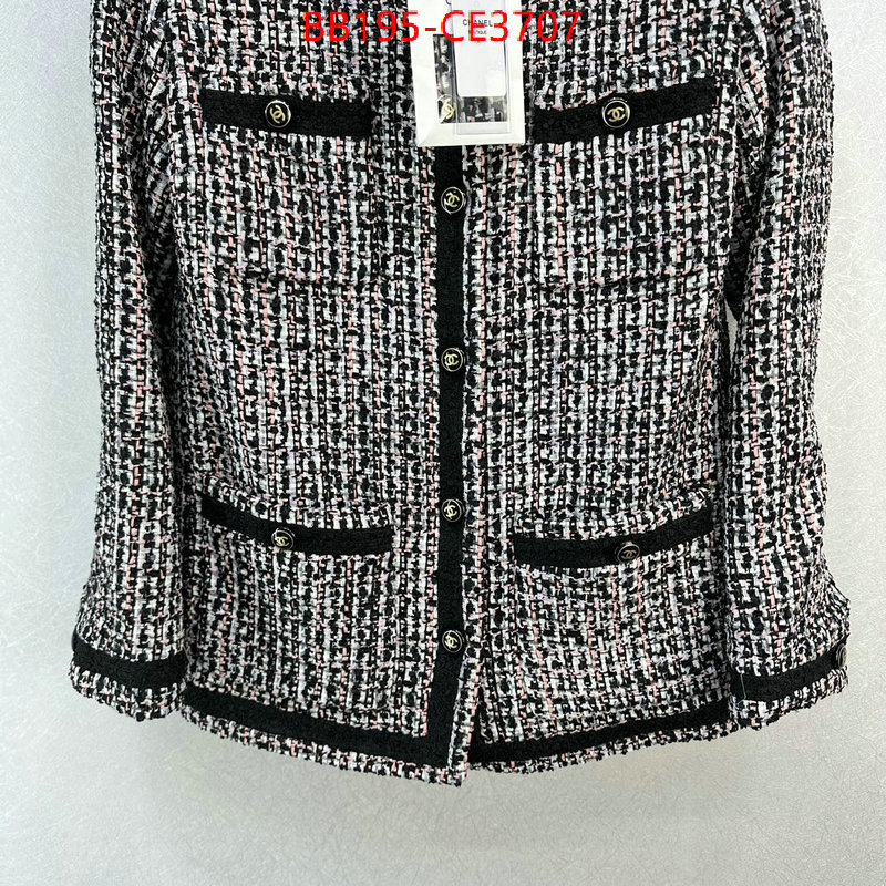 Clothing-Chanel,outlet 1:1 replica , ID: CE3707,$:195USD