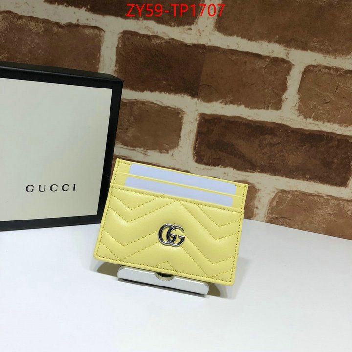 Gucci Bags(TOP)-Wallet-,ID: TP1707,$: 59USD