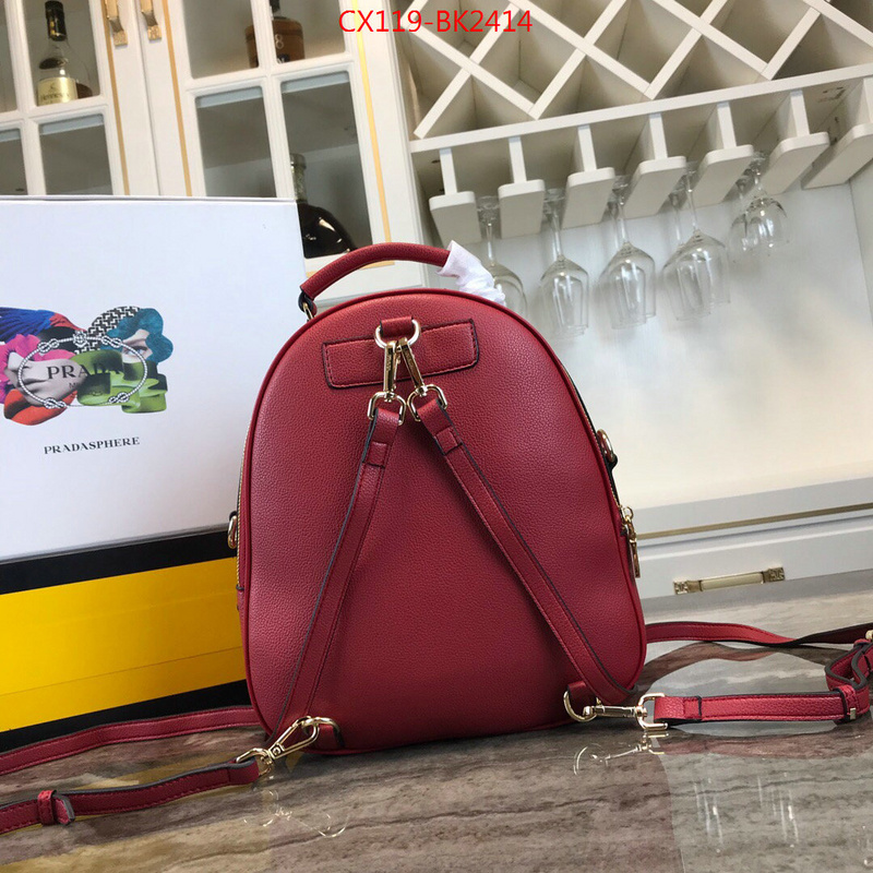 Prada Bags(4A)-Backpack-,best site for replica ,ID: BK2414,$:119USD