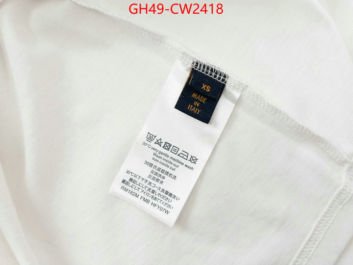 Clothing-LV,2023 replica , ID: CW2418,$: 49USD