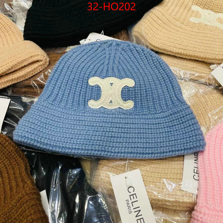 Cap (Hat)-Celine,what's the best place to buy replica , ID: HO202,$: 32USD