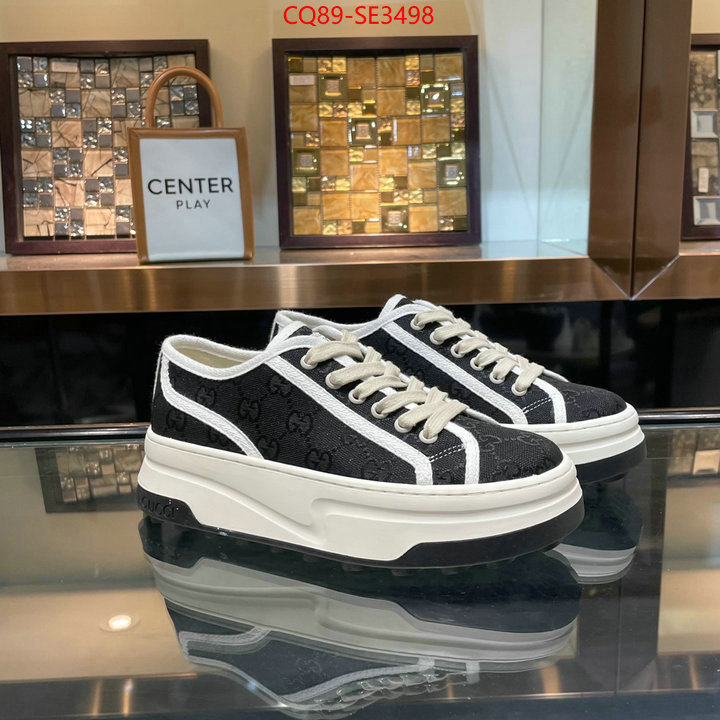 Women Shoes-Gucci,fake aaaaa , ID: SE3498,$: 89USD