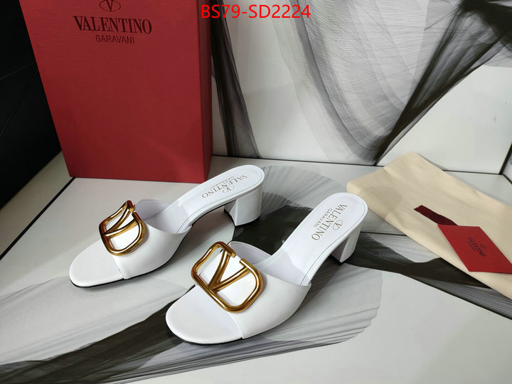 Women Shoes-Valentino,2023 replica , ID: SD2224,$: 79USD