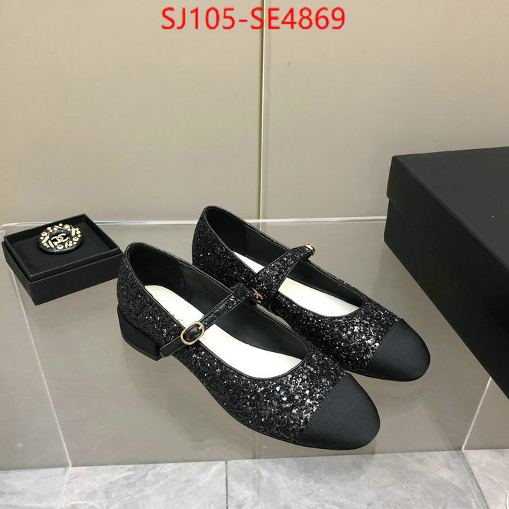 Women Shoes-Chanel,aaaaa quality replica , ID: SE4869,$: 105USD