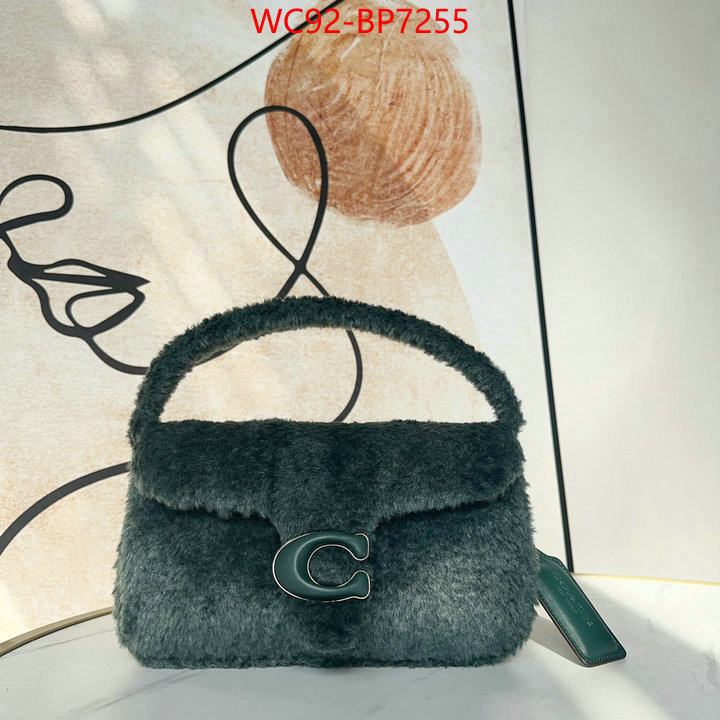 Coach Bags(4A)-Diagonal,2023 aaaaa replica customize ,ID: BP7255,$: 92USD