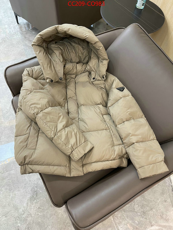 Down jacket Women-Prada,high-end designer , ID: CO983,$: 209USD