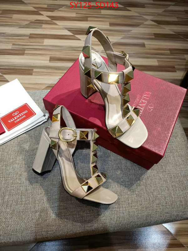 Women Shoes-Valentino,website to buy replica , ID: SD143,$: 125USD