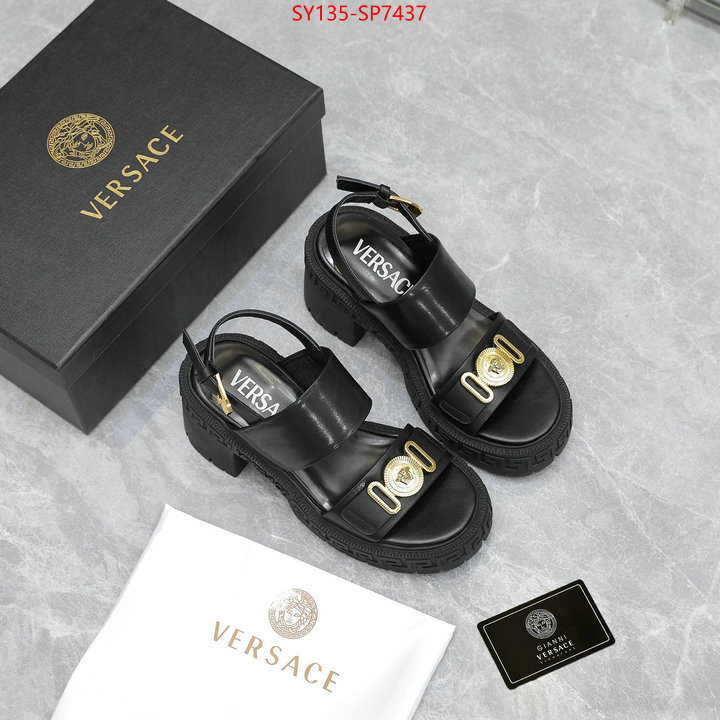 Women Shoes-Versace,fake designer , ID: SP7437,$: 135USD