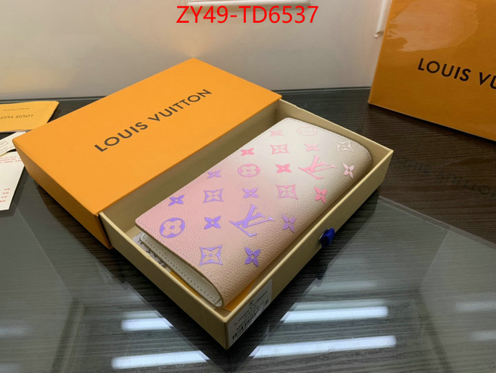 LV Bags(4A)-Wallet,best aaaaa ,ID: TD6537,$: 49USD