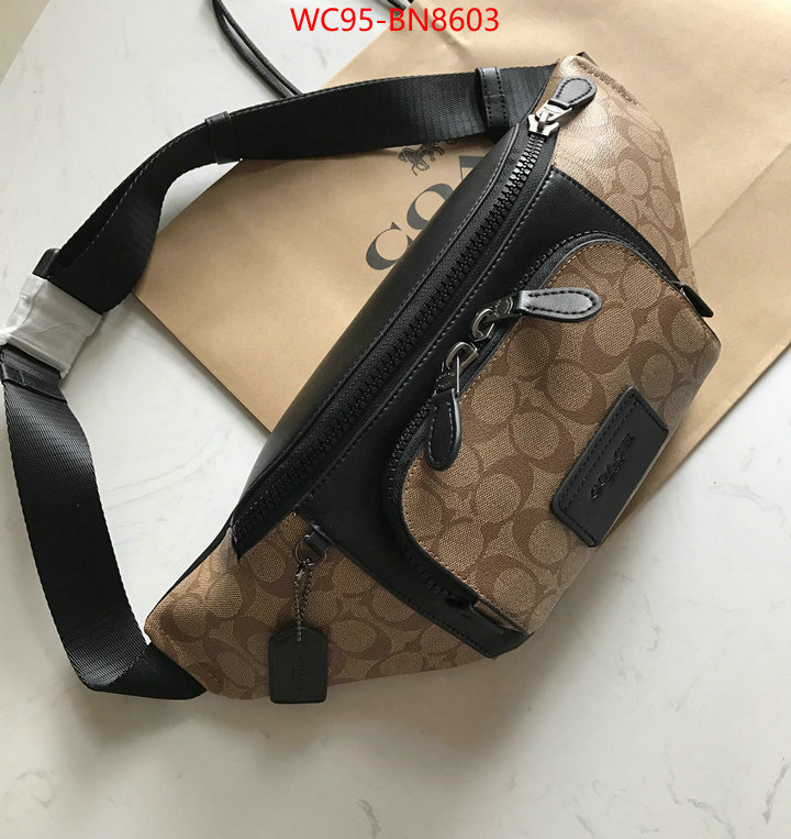 Coach Bags(4A)-Belt Bag-Chest Bag--,only sell high-quality ,ID: BN8603,$: 95USD