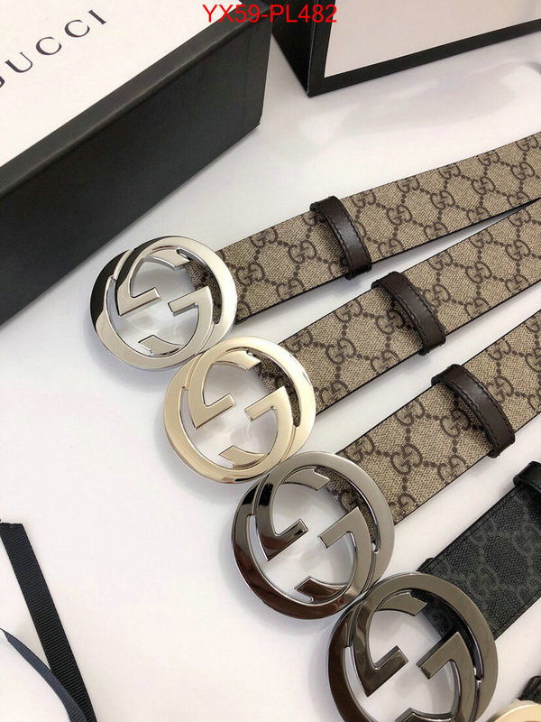Belts-Gucci,replica 1:1 high quality , ID: PL482,$: 59USD