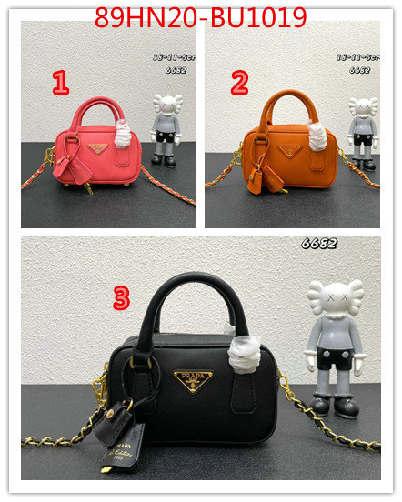 Prada Bags(4A)-Diagonal-,aaaaa+ replica ,ID: BU1019,$: 89USD