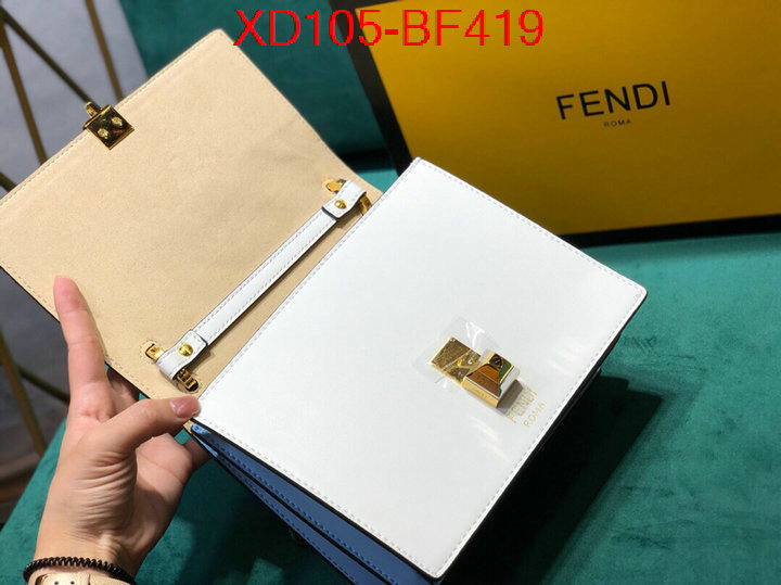 Fendi Bags(4A)-Diagonal-,ID: BF419,$:105USD