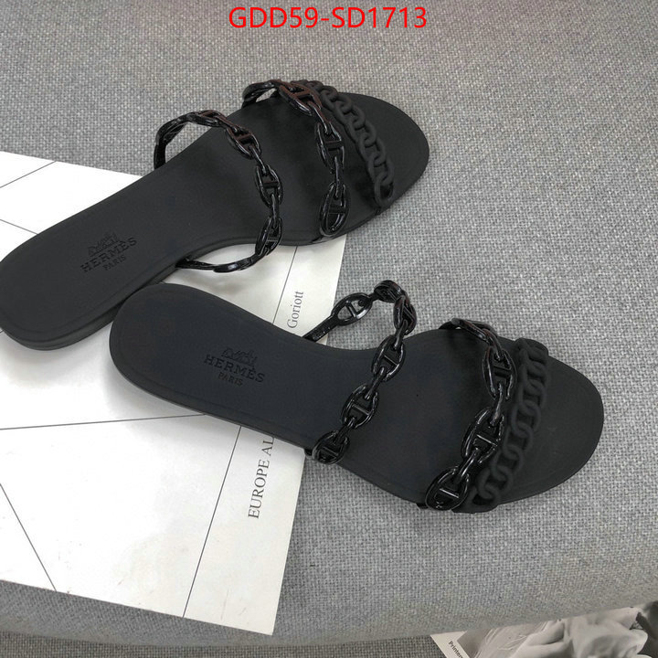 Women Shoes-Hermes,cheap high quality replica , ID: SD1713,$: 59USD