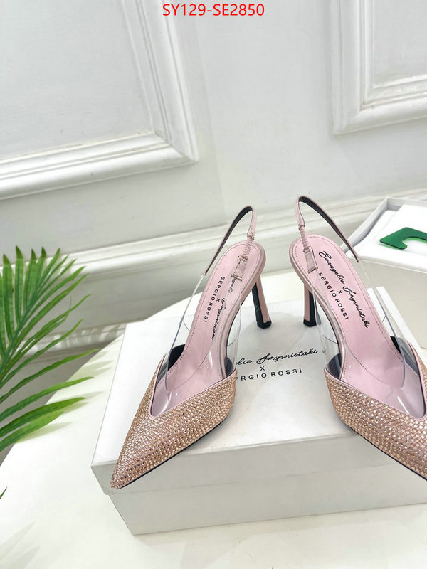 Women Shoes-Sergio Rossi,top sale ,luxury fashion replica designers , ID: SE2850,$: 129USD