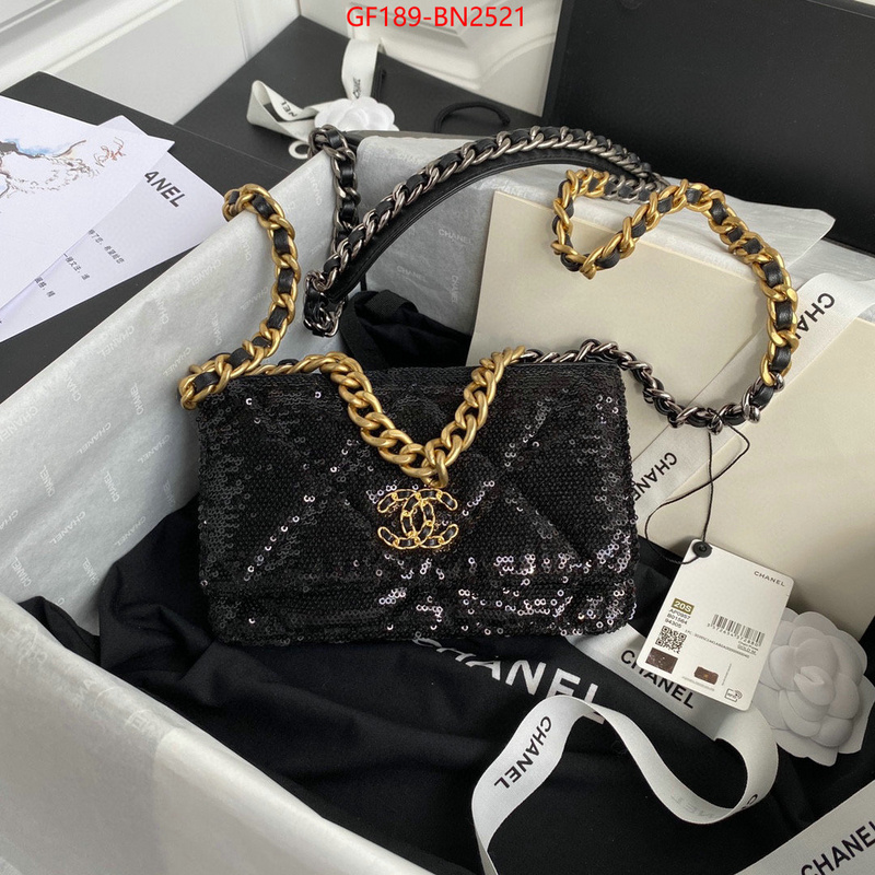 Chanel Bags(TOP)-Diagonal-,ID: BN2521,$: 189USD