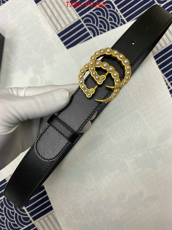 Belts-Gucci,top quality fake , ID: PV265,$:65USD