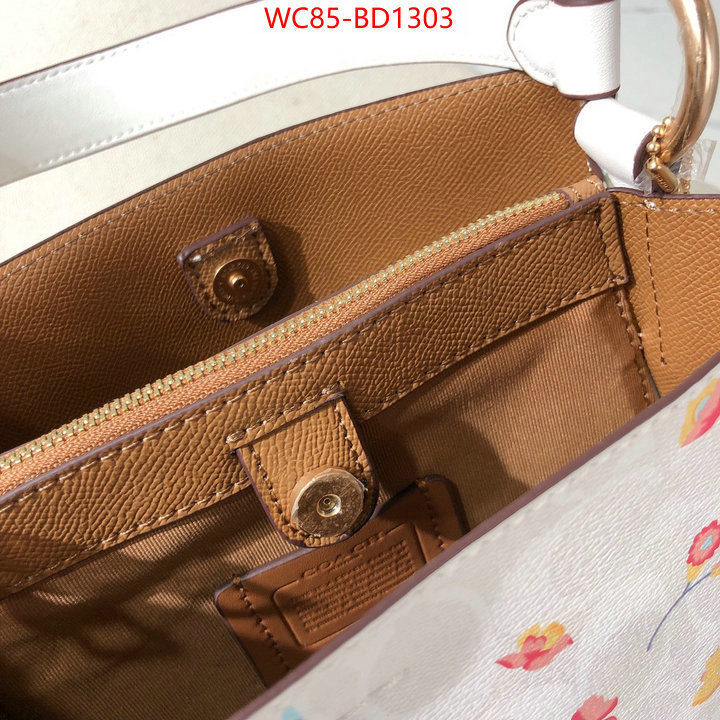 Coach Bags(4A)-Tote-,outlet sale store ,ID: BD1303,$: 85USD