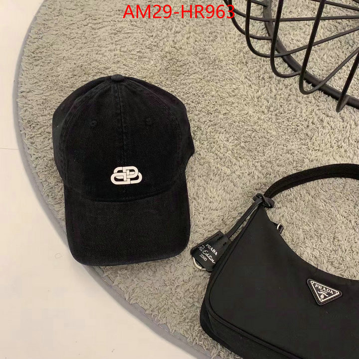 Cap (Hat)-Balenciaga,top quality website , ID: HR963,$: 29USD