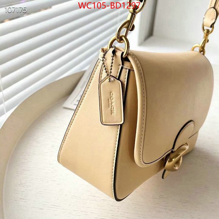 Coach Bags(4A)-Diagonal,top sale ,ID: BD1297,$: 105USD