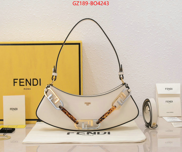 Fendi Bags(TOP)-Handbag-,fake designer ,ID: BO4243,$: 189USD