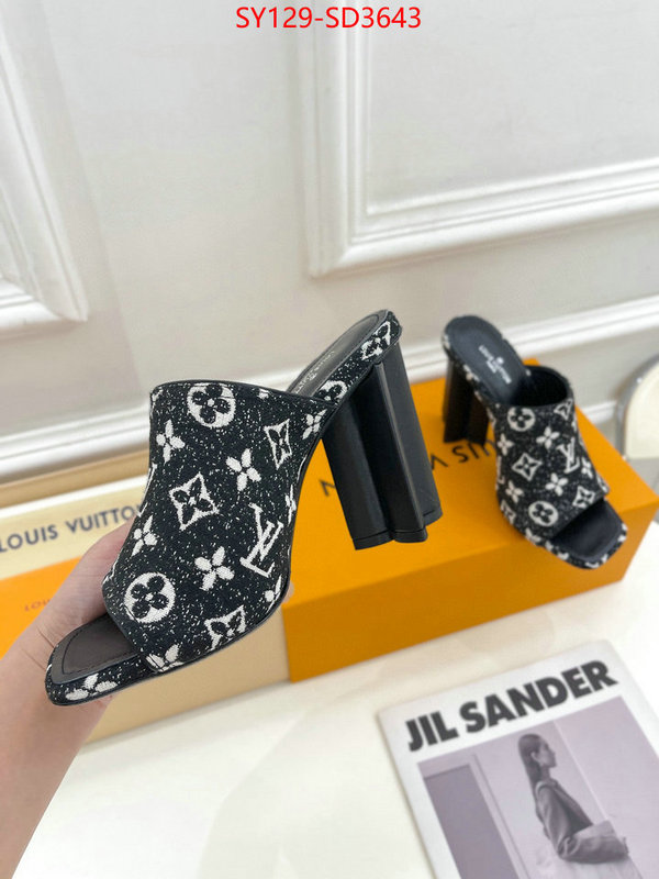 Women Shoes-LV,we provide top cheap aaaaa , ID: SD3643,$: 129USD