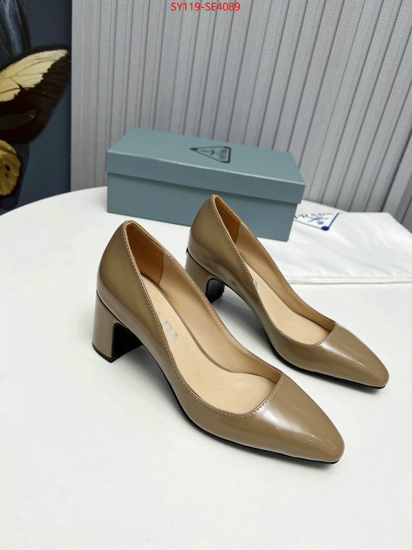 Women Shoes-Prada,the highest quality fake , ID: SE4089,$: 119USD