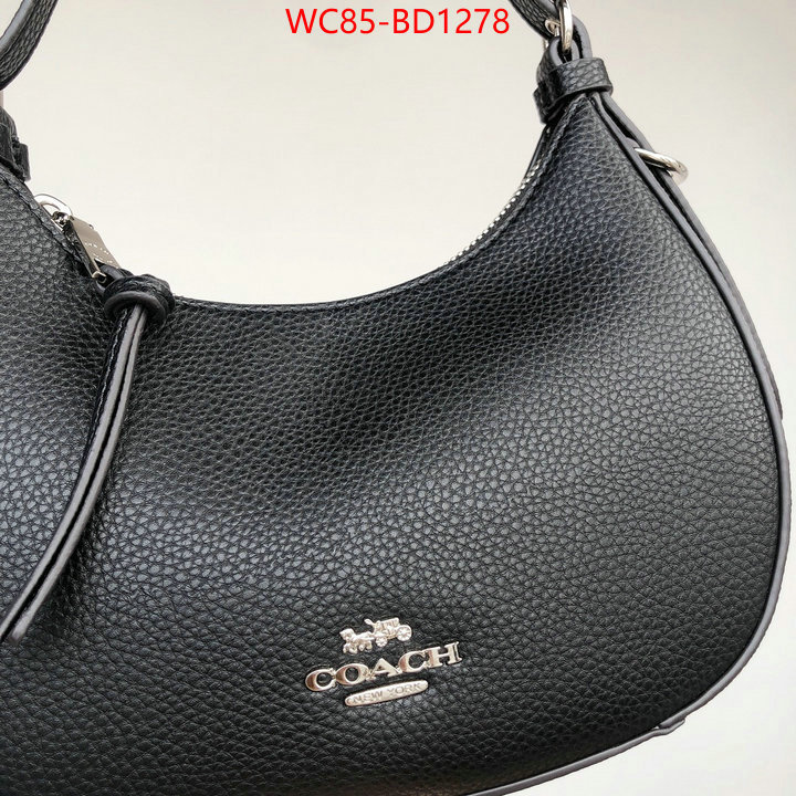 Coach Bags(4A)-Handbag-,the top ultimate knockoff ,ID: BD1278,$: 85USD