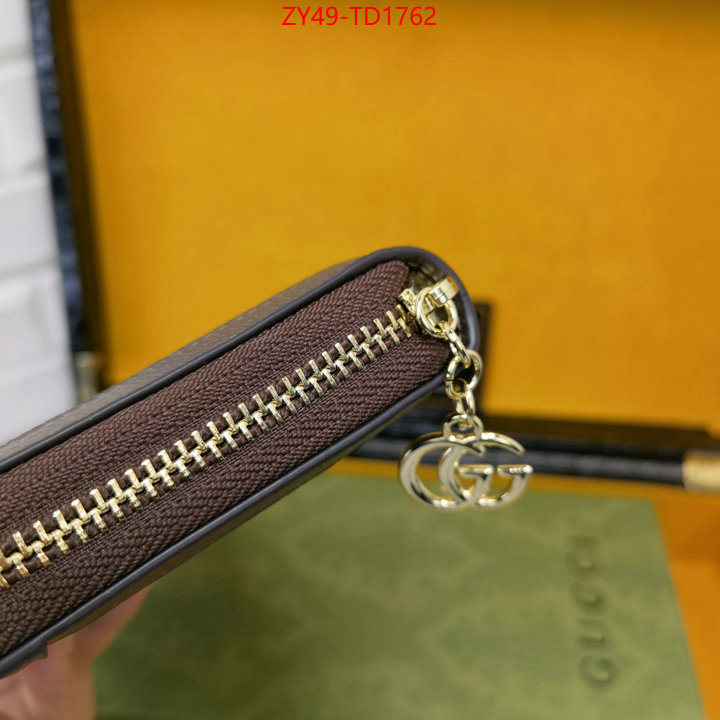 Gucci Bags(4A)-Wallet-,can i buy replica ,ID: TD1762,$: 49USD