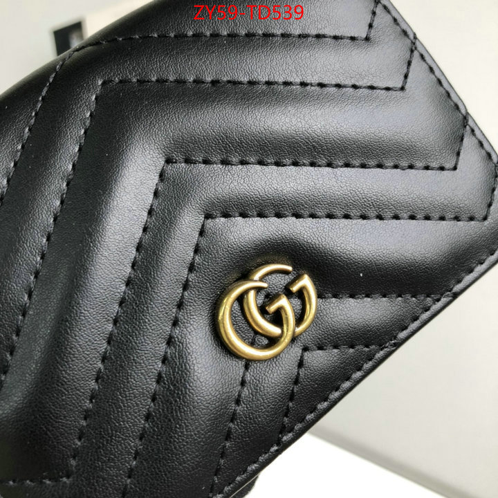 Gucci Bags(4A)-Wallet-,ID: TD539,$: 59USD