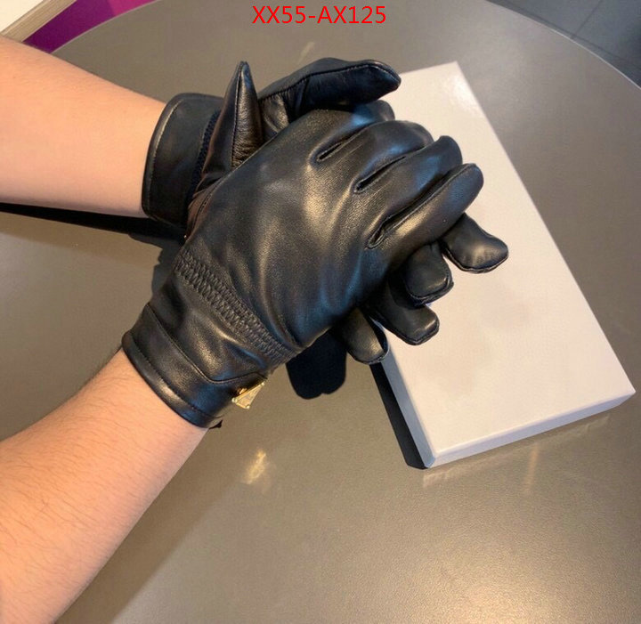 Gloves-Prada,replica shop , ID: AX125,$: 55USD