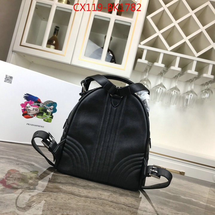 Prada Bags(4A)-Backpack-,buy best quality replica ,ID: BK1782,$:119USD