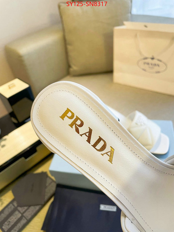 Women Shoes-Prada,we curate the best , ID: SN8317,$: 125USD