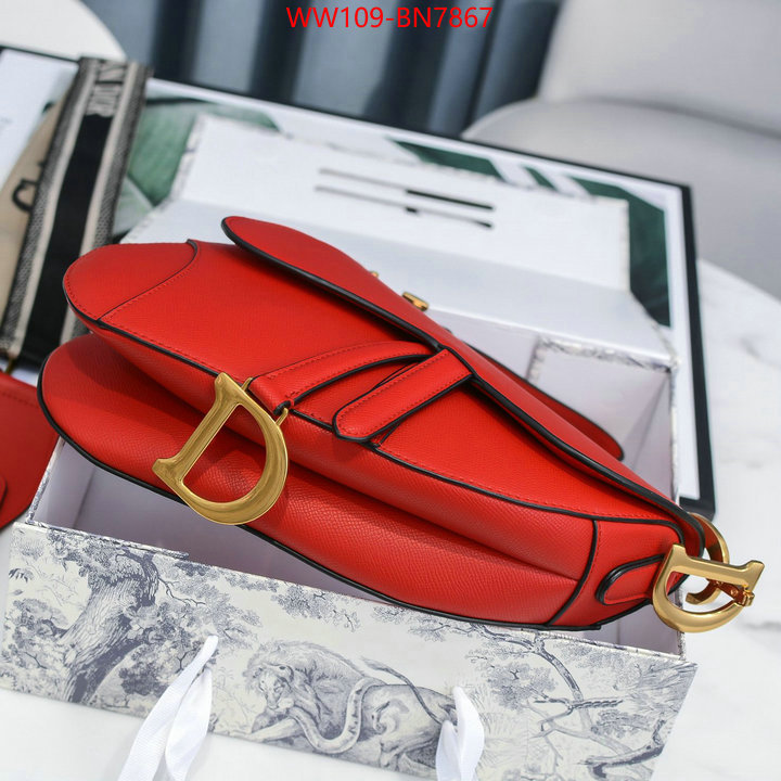 Dior Bags(4A)-Saddle-,ID: BN7867,$: 109USD