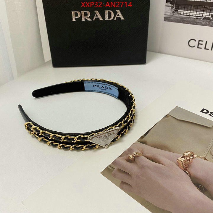 Hair band-Prada,replica 1:1 high quality , ID: AN2714,$: 32USD