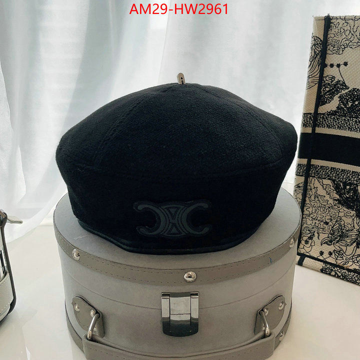 Cap (Hat)-Celine,2023 perfect replica designer , ID: HW2961,$: 29USD