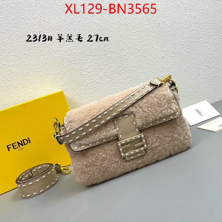 Fendi Bags(4A)-Baguette-,aaaaa replica designer ,ID: BN3565,$: 129USD