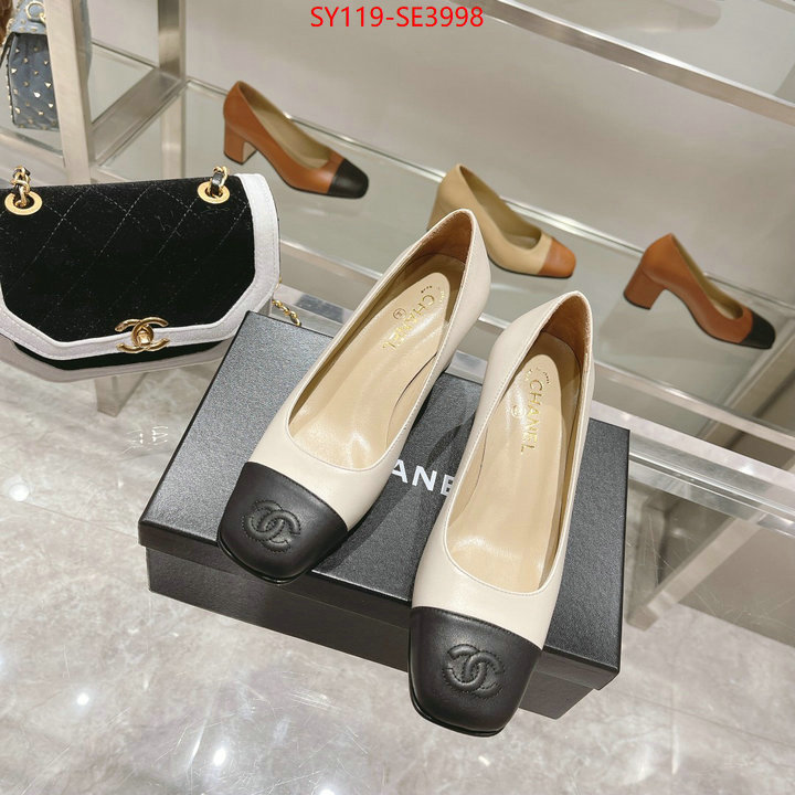 Women Shoes-Chanel,mirror quality , ID: SE3998,$: 119USD