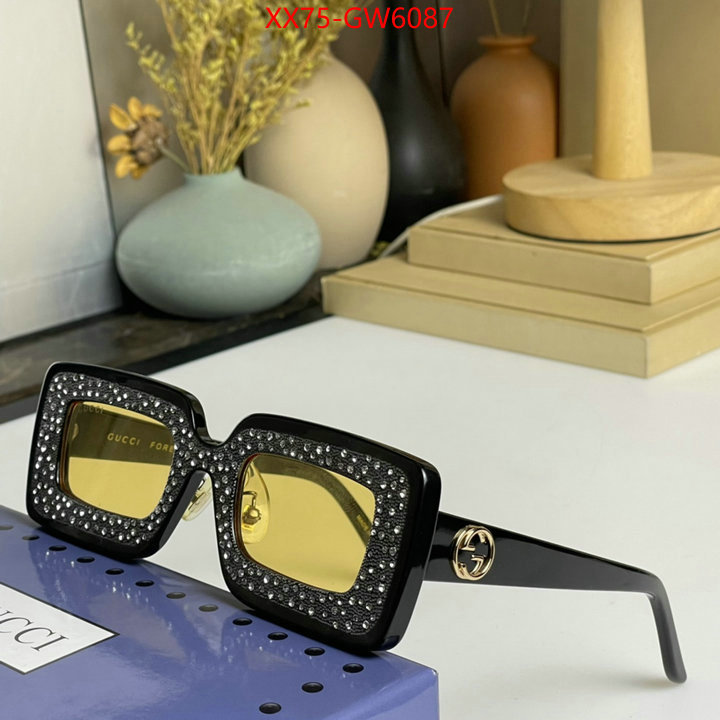 Glasses-Gucci,designer 7 star replica , ID: GW6087,$: 75USD