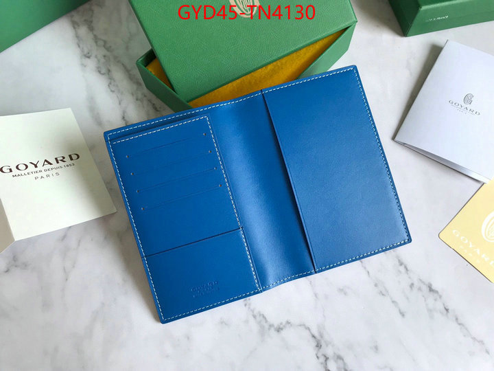 Goyard Bags(4A)-Wallet,wholesale replica ,ID: TN4130,$: 45USD