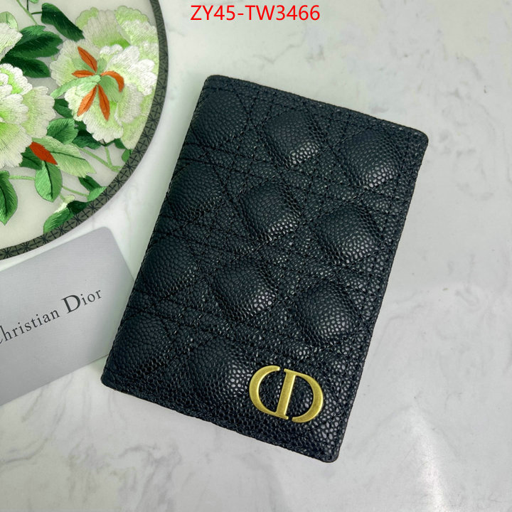 Dior Bags(4A)-Wallet-,ID: TW3466,$: 45USD
