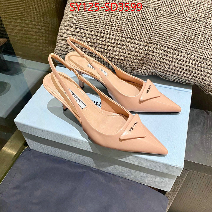 Women Shoes-Prada,online store , ID: SD3599,$: 125USD