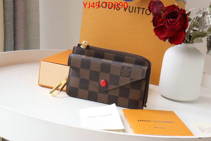 LV Bags(4A)-Wallet,ID: TD290,$: 49USD