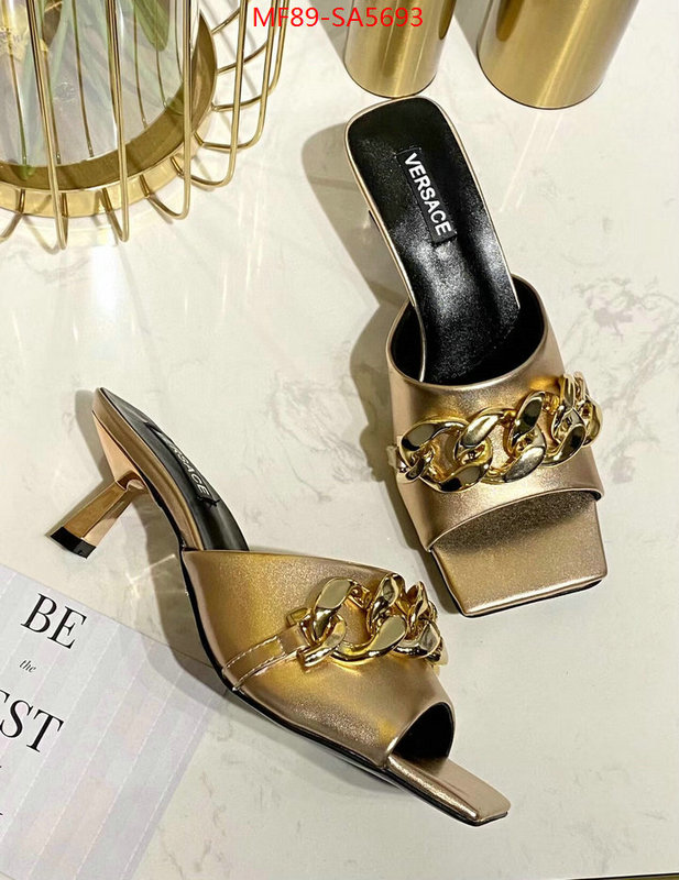 Women Shoes-Versace,2023 aaaaa replica customize , ID: SA5693,$: 89USD