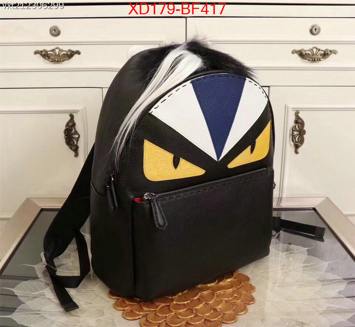 Fendi Bags(4A)-Backpack-,sale outlet online ,ID: BF417,$:179USD