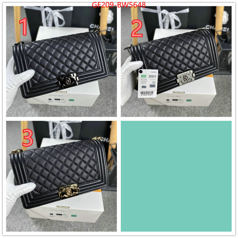 Chanel Bags(TOP)-Le Boy,ID: BW5648,$: 209USD